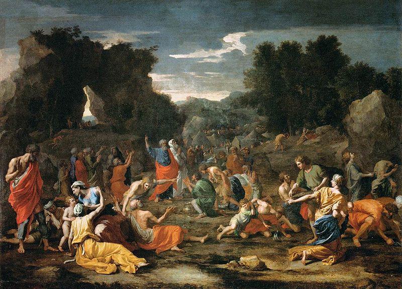 Nicolas Poussin 'The Jews Gathering the Manna in the Desert